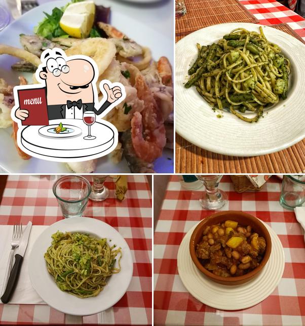 Cibo al Ristorante Spaghetteria Il Mulattiere