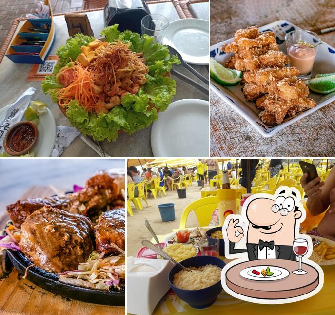 Comida em Bar da Praia Pontal do Cupê