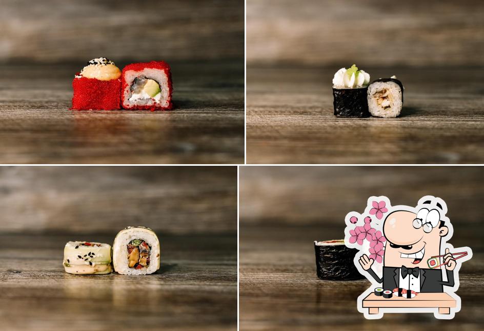 В "Hi-sushi" подают суши и роллы