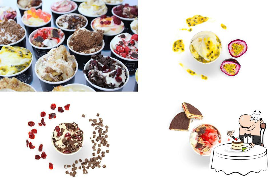 "The Yoghurt Shop" предлагает разнообразный выбор десертов