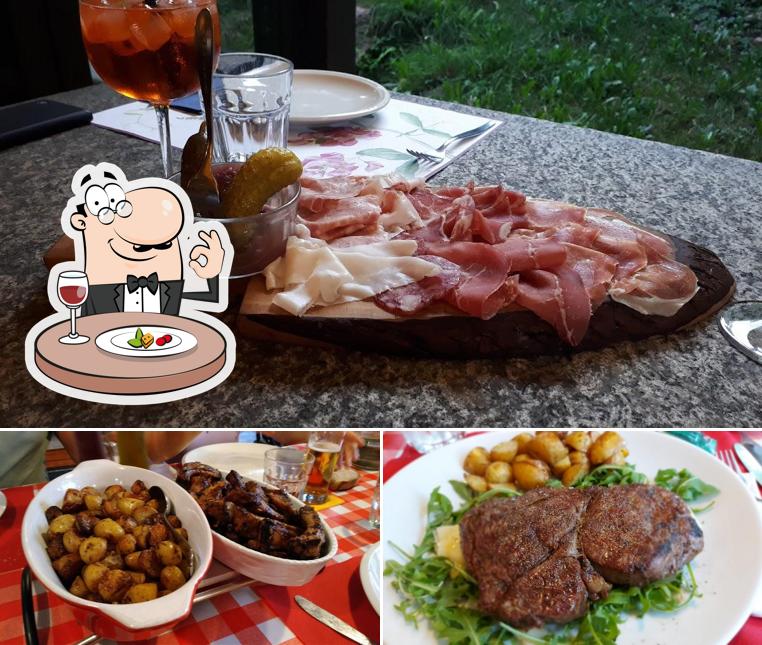 Cibo al Grotto Sgambada
