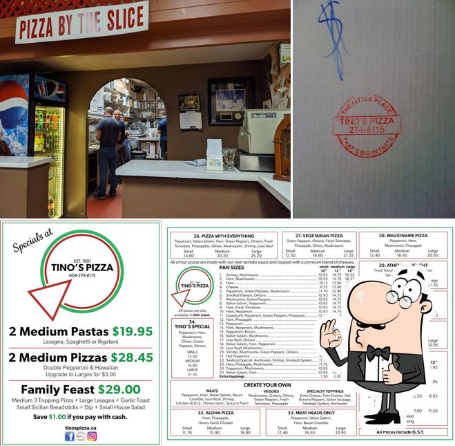 Voir la photo de Tino's Pizza