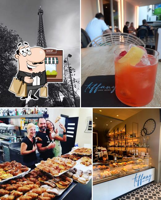 Gli esterni di Tiffany cafè bistrot