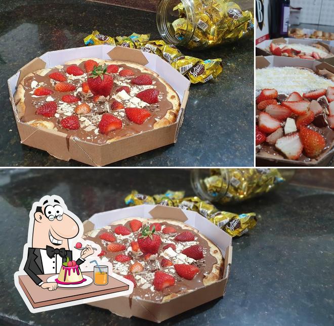 Bravos Pizzaria provê uma gama de pratos doces