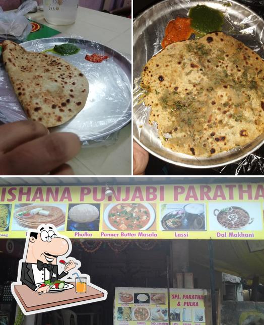 Food at Krishna Punjabi Paratha House