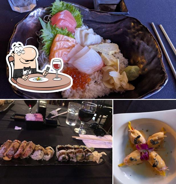 Еда и алкоголь в Hoshi sushi