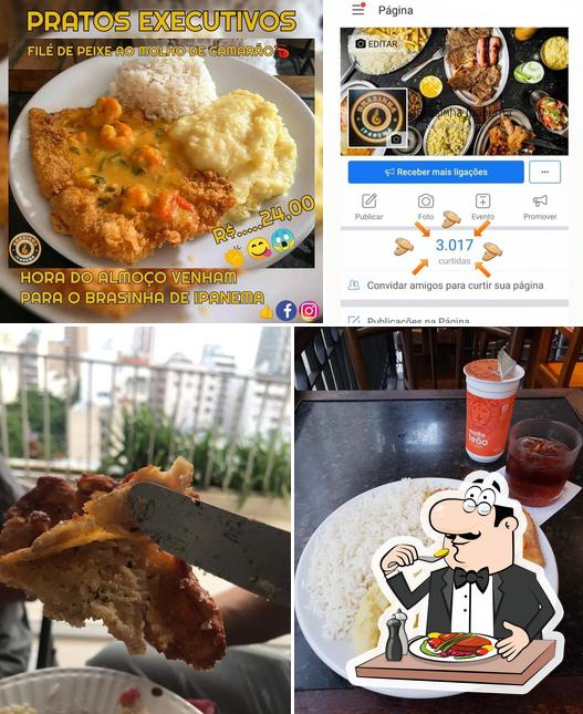 Comida em Brasinha de Ipanema Brazin Bar Restaurante Boteco Zona Sul