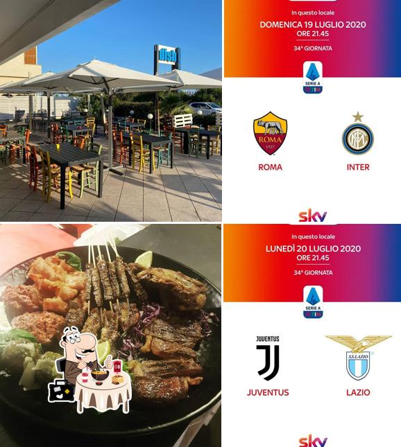 Platti al Dish on the beach