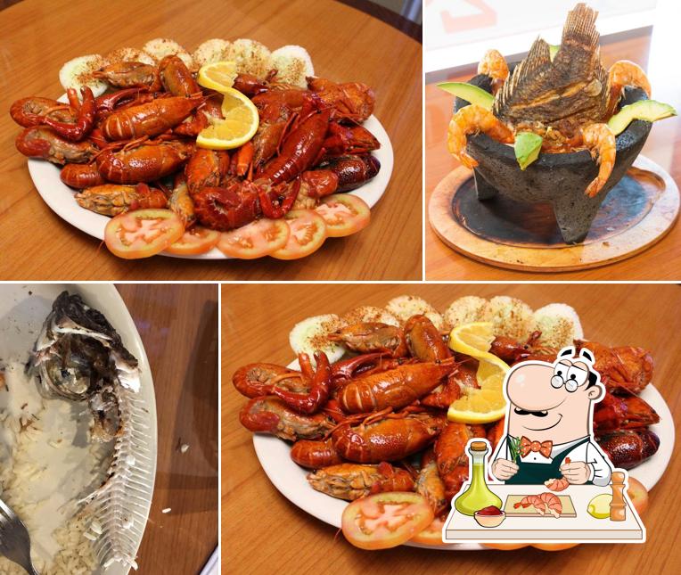 Закажите блюда с морепродуктами в "El Rey Nayar Restaurant & Seafood"