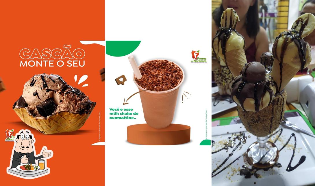 Mousse de chocolate em Frutos do Nordeste