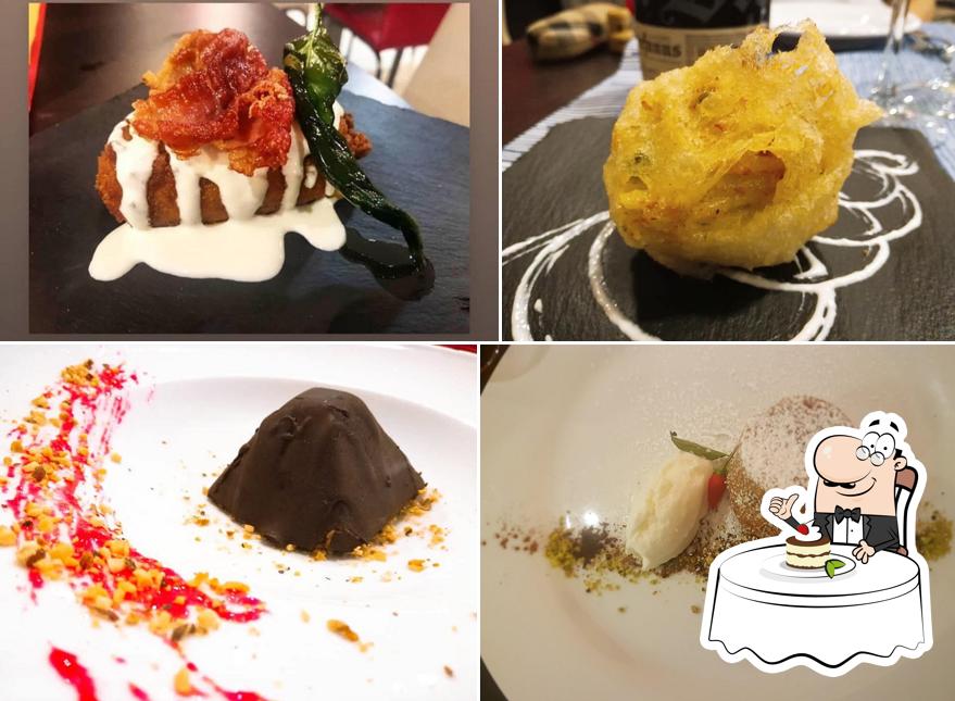 In Voga Cucina e Pizza D'Autore provides a selection of sweet dishes