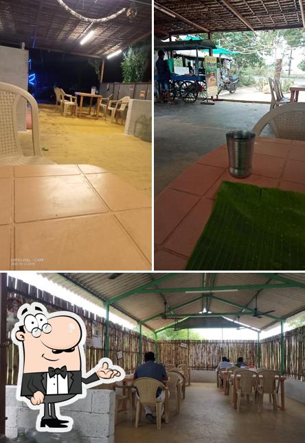 The interior of Kumar Mess (veg & non veg)