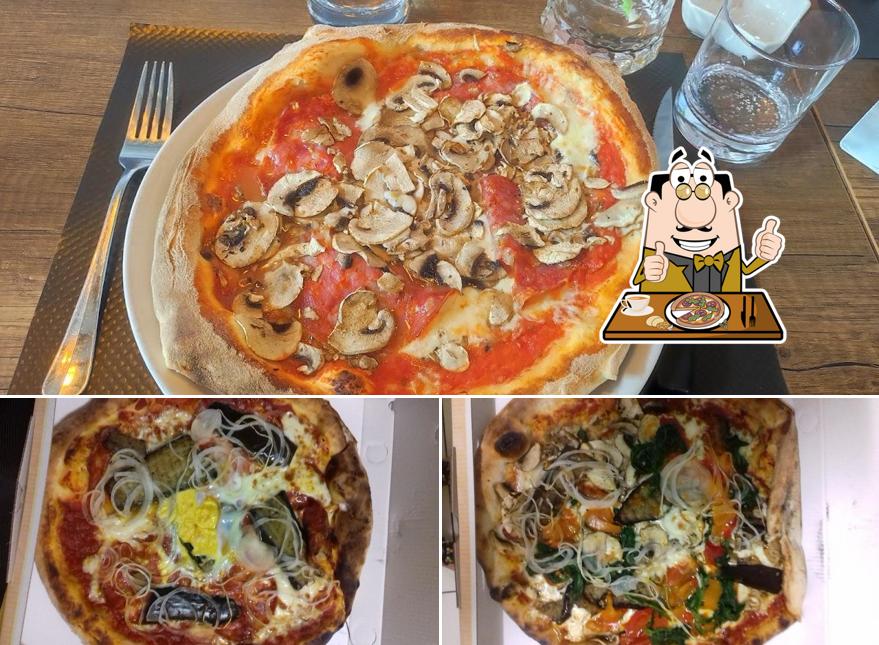 A Pizzeria da Piero, vous pouvez prendre des pizzas