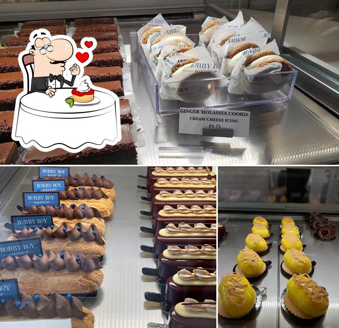 Bobby Boy Bakeshop offers a variety of sweet dishes