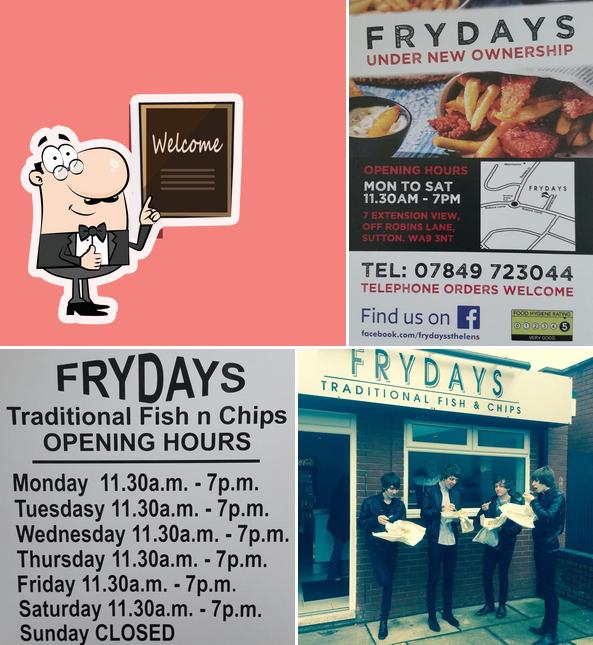 Frydays Traditional British Fish & Chip Shop in St Helens - Restaurant