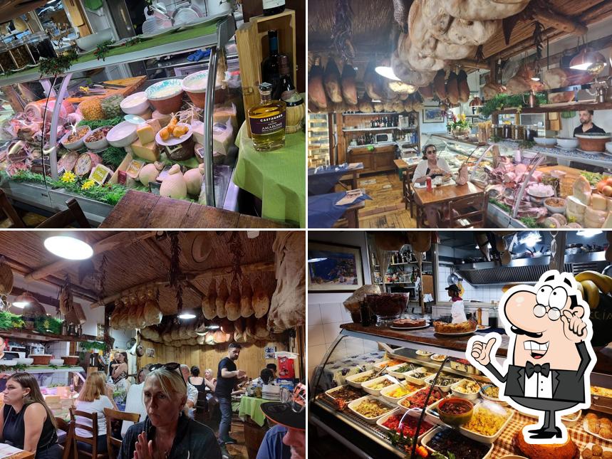 Gli interni di La Cantinaccia del Popolo