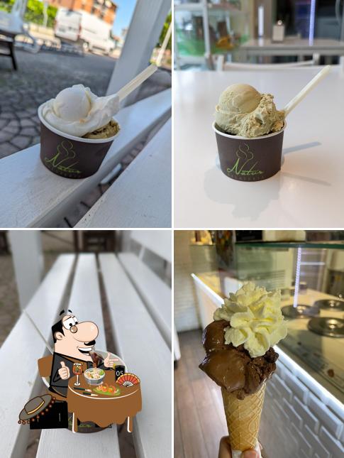 Cibo al Gelateria Natur