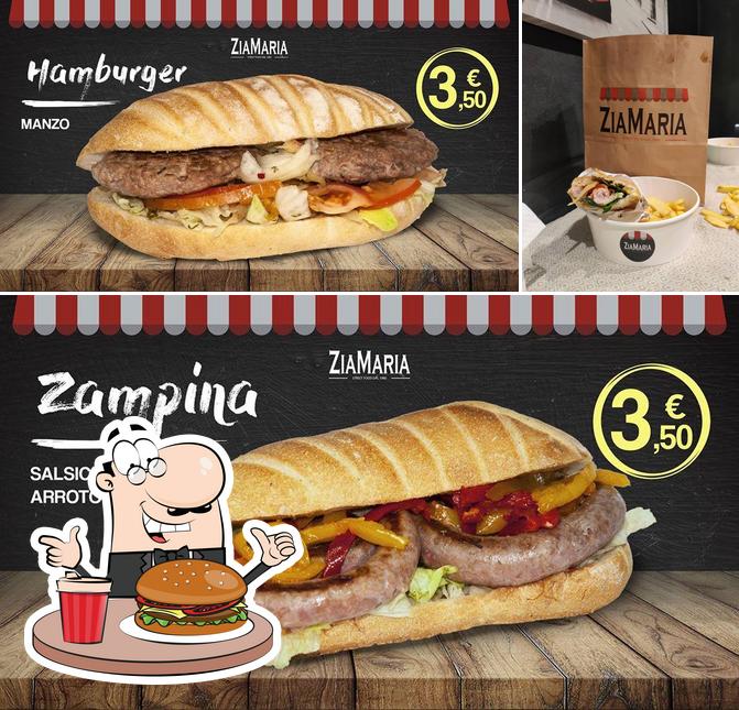 Prenditi un hamburger a ZiaMaria