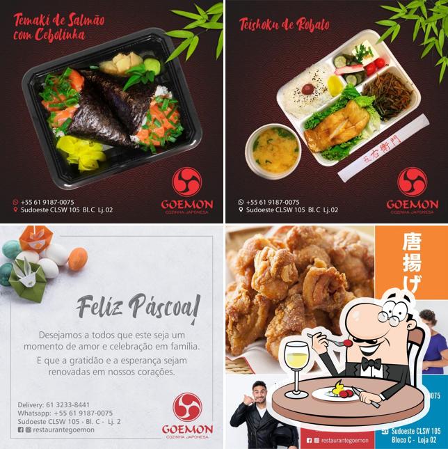 Platos en Goemon