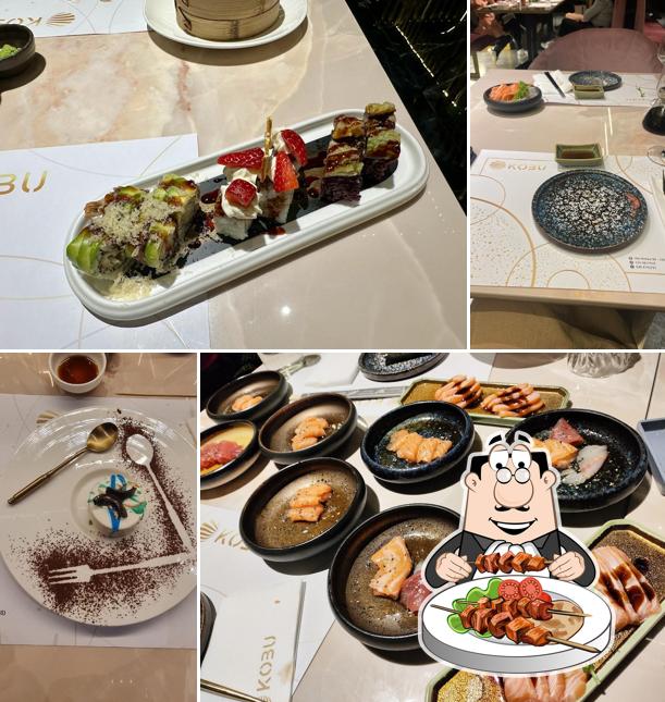 Platti al KOBU sushi inspiration