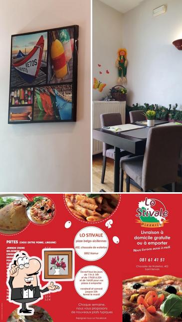 L'intérieur de Lo Stivale Pizzeria