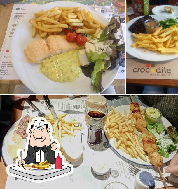 Dégustez des pommes frites à Restaurant Crocodile