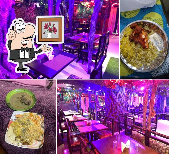Check out how Food In Forest Arabian Mandi looks inside