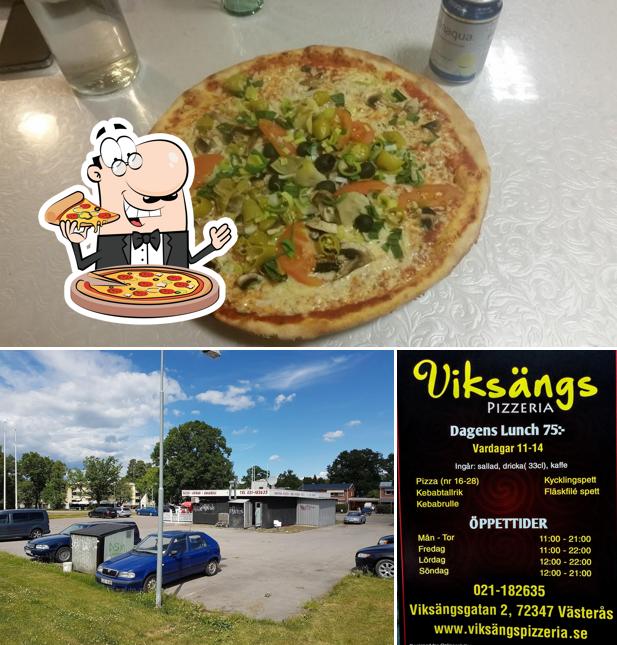 Tómate una pizza en Viksäng Pizzeria