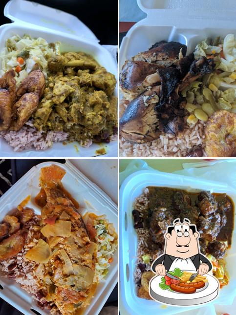 Food at Blessed Tropical Cuisine