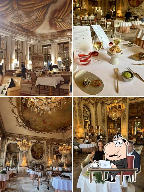 L'intérieur de Restaurant Le Meurice Alain Ducasse