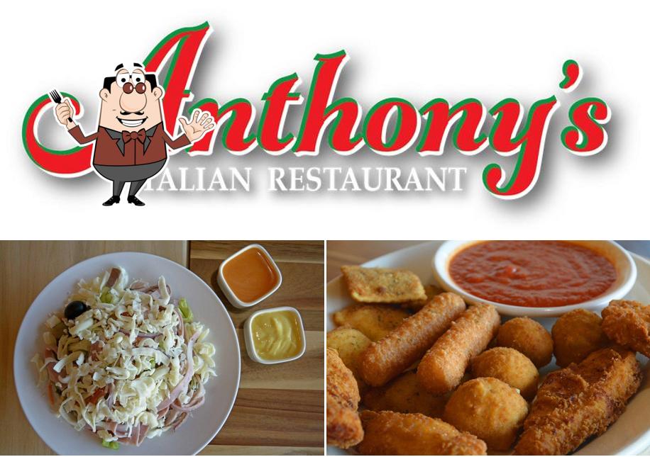 Food at Anthony's Italian Restaurant & Pizza