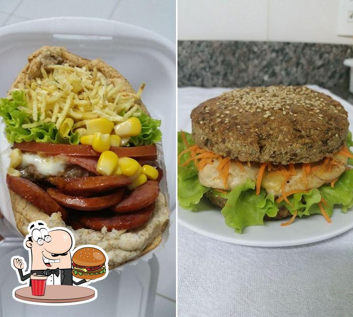 Peça um hambúrguer no Delícias Burguers Delivery