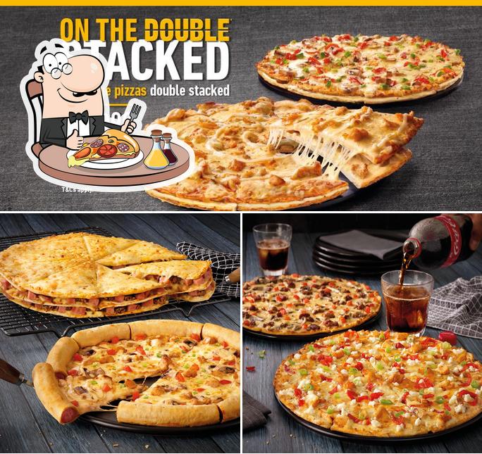 Pick pizza at Debonairs Pizza