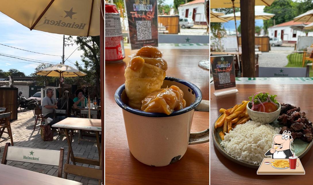 Batata frita em Flor de Sal Comida ao ar livre