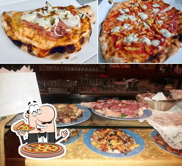 Scegli tra le svariate varianti di pizza