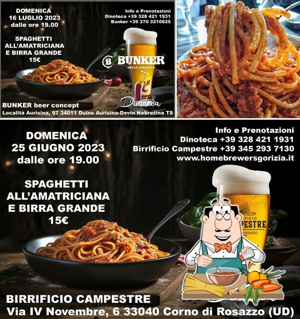 Spaghetti alla bolognese al Dinoteca Gorizia