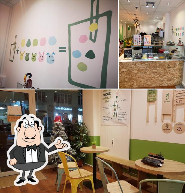 Découvrez l'intérieur de Mooz Bubbletea