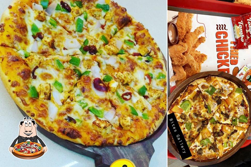 Try out pizza at Bites Gallery