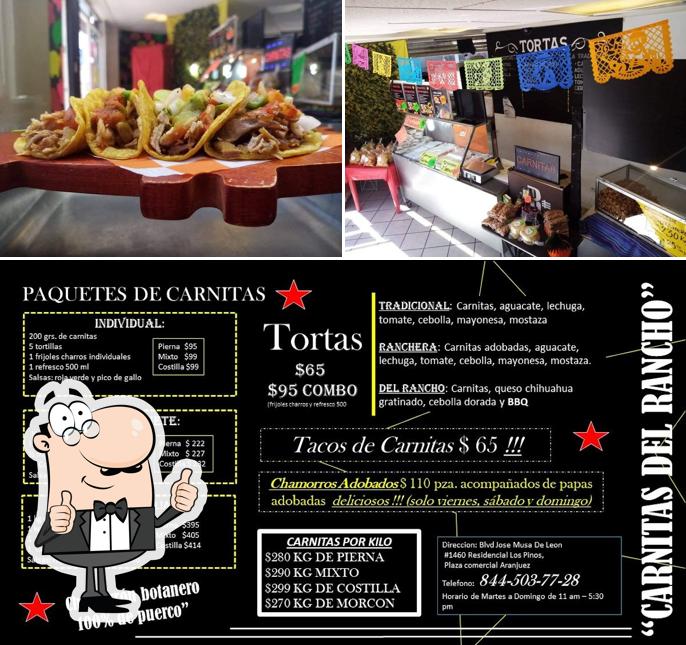 Carnitas Del Rancho restaurant, Saltillo, Blvd. José Musa de León