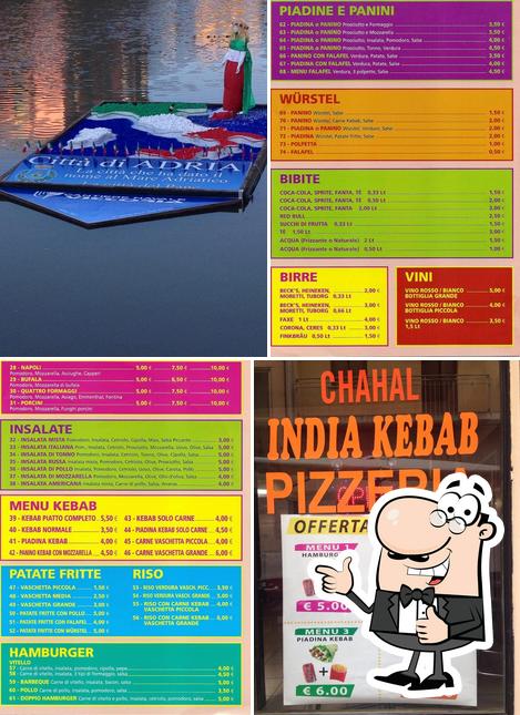 Ecco un'immagine di Chahal India bar & pizzeria kebab Adria