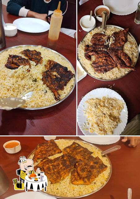 Food at MASHWIYY SHAWAYA HUT