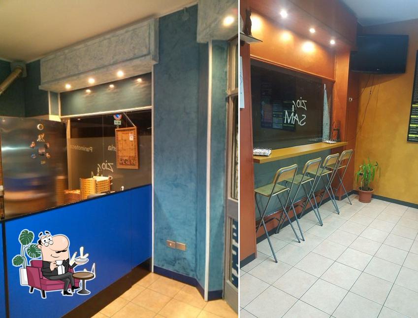 Dai un'occhiata agli interni di Pizzeria Zio Sam