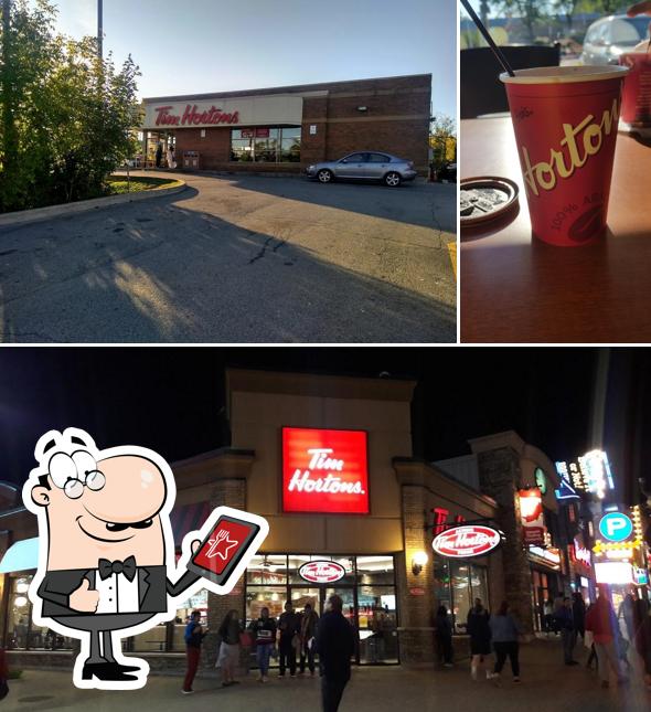 L’image de la extérieur et bière concernant Tim Hortons