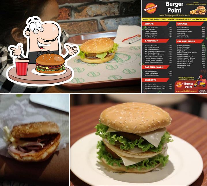 Treat yourself to a burger at Burger Point