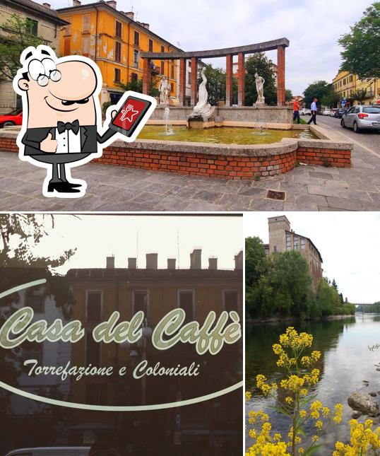 Gli esterni di Casa del Caffè