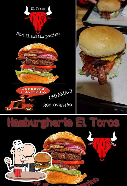 Commandez un hamburger à El Toros