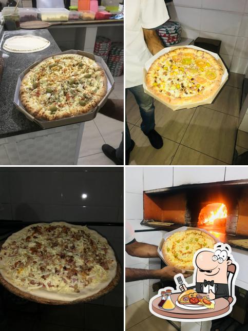 Escolha diversos tipos de pizza