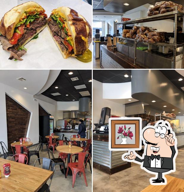 Las imágenes de interior y comida en Rhotey Rotisserie