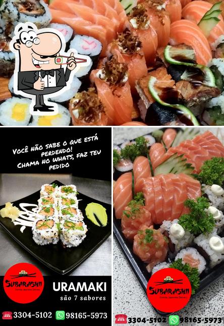 Escolha diversas opções de sushi