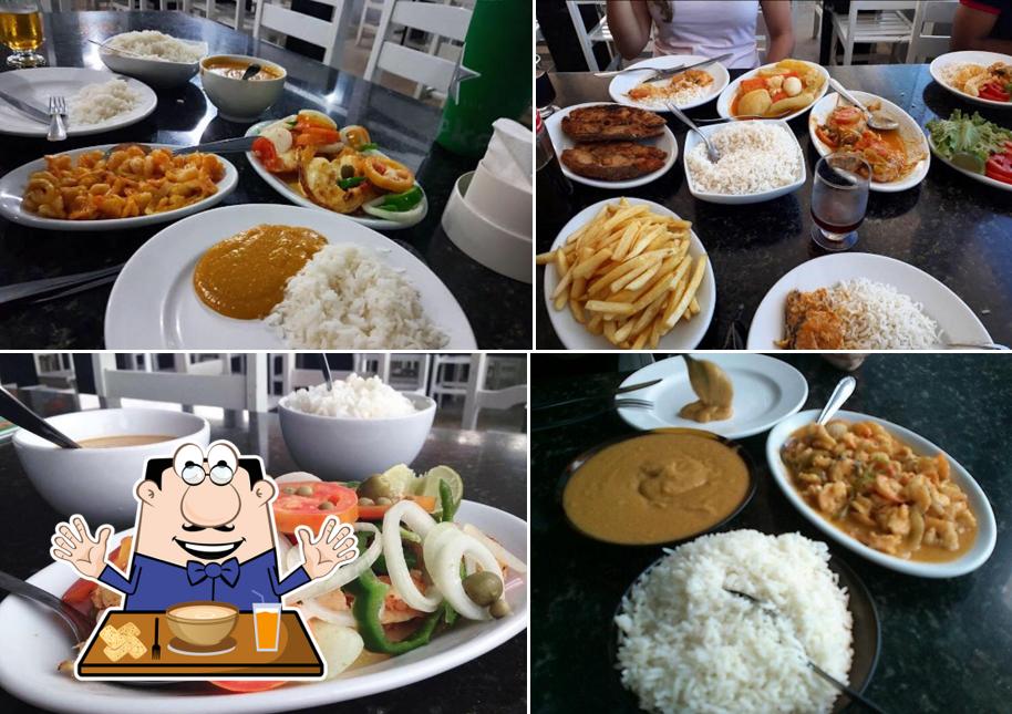 Comida em Restaurante do Mano